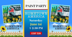 Hometown America Paint Party