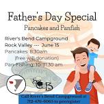 Rock Valley Father's Day Special: Pancakes and Panfish