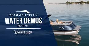 Bennington On Water Demos