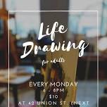 Life Drawing, Every Monday!