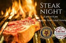 American Legion Post 182 Steak Night