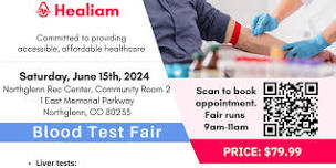 Blood Testing Health Fair: Northglenn Colorado