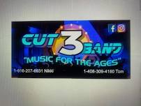 Cut3 Band is playing at South SlopeWines on June 8th from 2 to 5