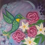 Hummingbird Sip and Paint Party