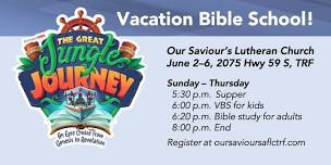 Vacation Bible School! June 2-6