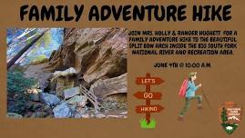 Family ADVENTURE Hike at Split Bow Arch