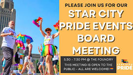 Star City Pride Events Board Meeting