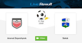 Arsenal Dzyarzhynsk - Slutsk Belarus / Vysshaya Liga May 11, 2024