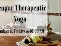 Iyengar Therapeutic Yoga