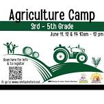 Agriculture Camp - K - 2nd Grades