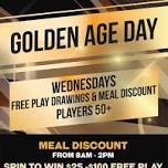 Golden Age Day Spins — Rosebud Casino