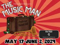 The Music Man Presented by Playhouse Merced May 17-June 2