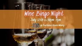 Wine Bingo Night!