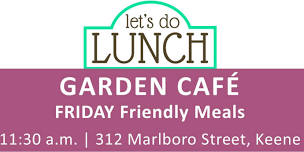 Friendly Meals at the Garden Cafe