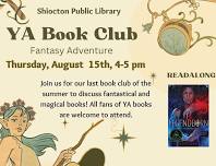 YA Book Club: Fantasy Adventure