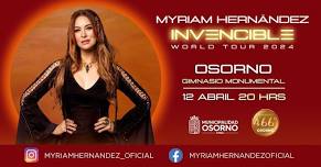 Myriam Hernández en Aniversario de Osorno, Gimnasio Municipal