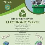 FREE Electronic Waste Drive-Thru Collection Event