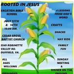 VBS 2024 Rooted In Jesus!