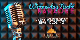 Wednesday Night Karaoke at Lost City Brewing,