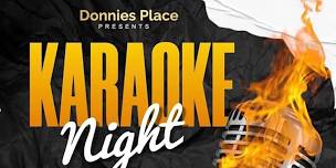 Karaoke Night at Donnie's Place