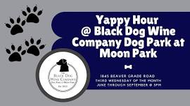 Yappy Hour at the Black Dog Wine Company Dog Park