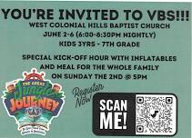 Jungle Journey VBS at West Colonial Hills Baptist Church