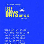 Isle Days Vendor Event