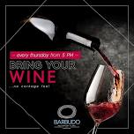 Bring Your Own Wine at Barbudo