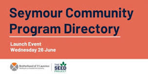 Seymour Community Program Directory – Launch event