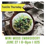 Mini Moss Embroidery