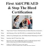 Tioga County Women's Shooting Society First Aid/CPR-AED/Stop The Bleed Event