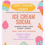 Gran Lutheran Church Icecream Social