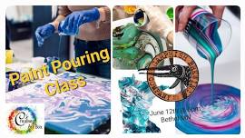 Pour & Sip, Acrylic Paint Pouring Art Event - Garphish Brewing