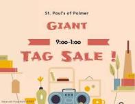 St. Paul's Giant Tag Sale - First Day of 2024