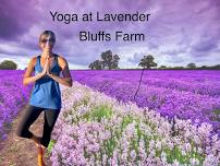 Yoga at Lavender Bluffs Farm