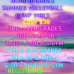 Girls Youth Volleyball Camp 3rd-6th grade