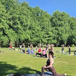 Yoga in the Park Kickoff!!