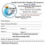 South Grand Lake Chamber Golf Tournament