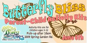 Parent Child Activity Kits To-Go - Butterfly Bliss