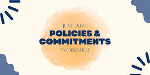 Policies & Commitments Workshop Knoxville, TN