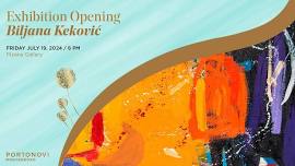 Biljana Keković Exhibition Opening