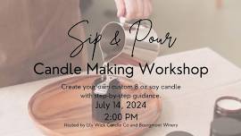 Sip and Pour - Candle Making