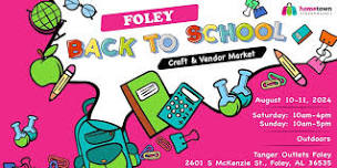 Foley Back to School Day