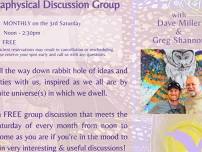 FREE Metaphysical Discussion Group with Dave Miller & Greg Shannon