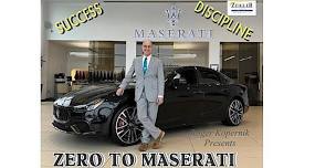 Zero To Maserati Success Class / Build Confidence, Discipline, Wisdom