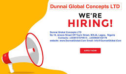 Dunnai Global Concepts LTD - Interview for Middle East - Lagos Nigeria