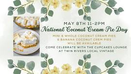 It's National Coconut Crema Pie Day with The Cupcake Lounge