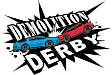 Demolition Derby at the Pike County IL Fair