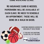 COMC is offering free SPORTS PHYSICALS