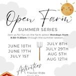 Open Farm Summer Series 2024